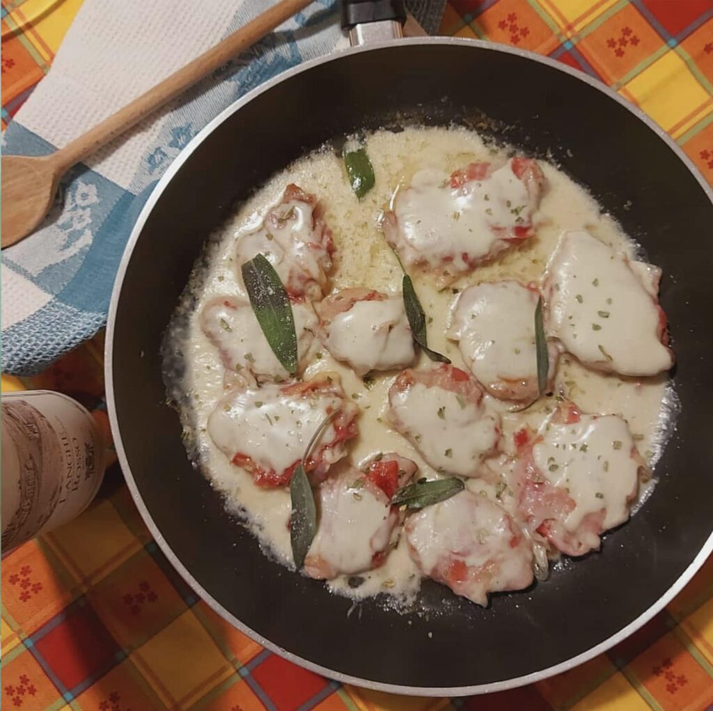 Cream of Pecorino with Chili Italian Food & Cheese